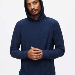 Outdoor voices cloud knit Navy Blue Hoodie Shirt